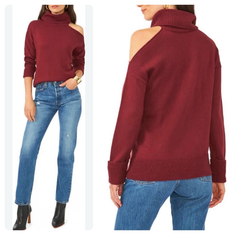 I.STATE NEW Cutout Turtleneck Oversized Sweater Sz 3x